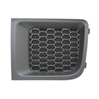 Replacement Textured Front Driver Side Outer Bumper Cover Grille Bezel