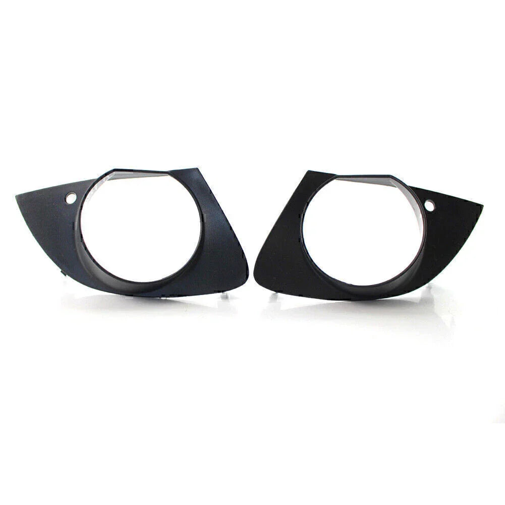 Black Fog Light Lamp Covers for BMW E65 E66 750i 760Li (2006-2008)