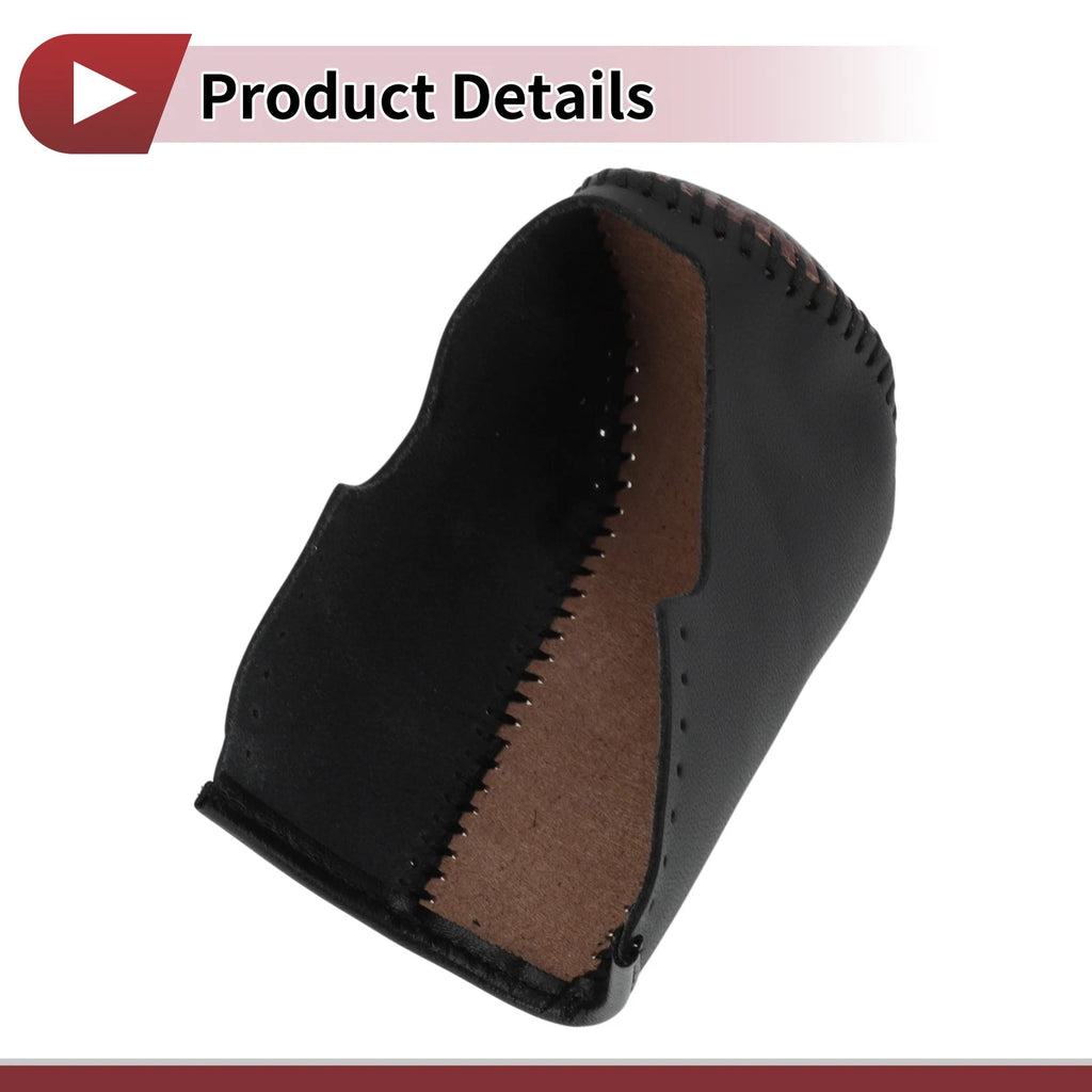 1 Pc Gear Shift Knob Cover for BMW 3 Series E90 (2004–2012) Brown Faux Leather
