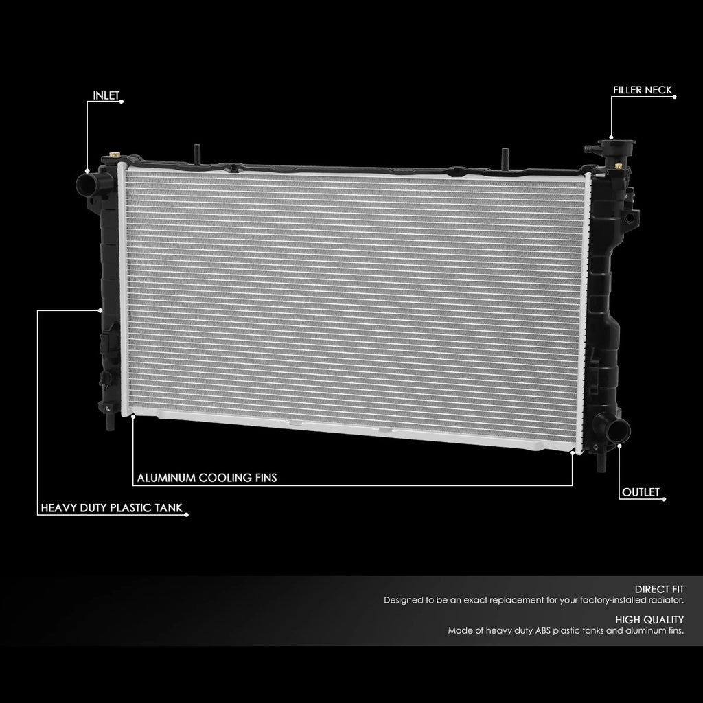 Aluminum Radiator for Dodge Caravan Voyager 2.4L (2001–2004) DPI 2312
