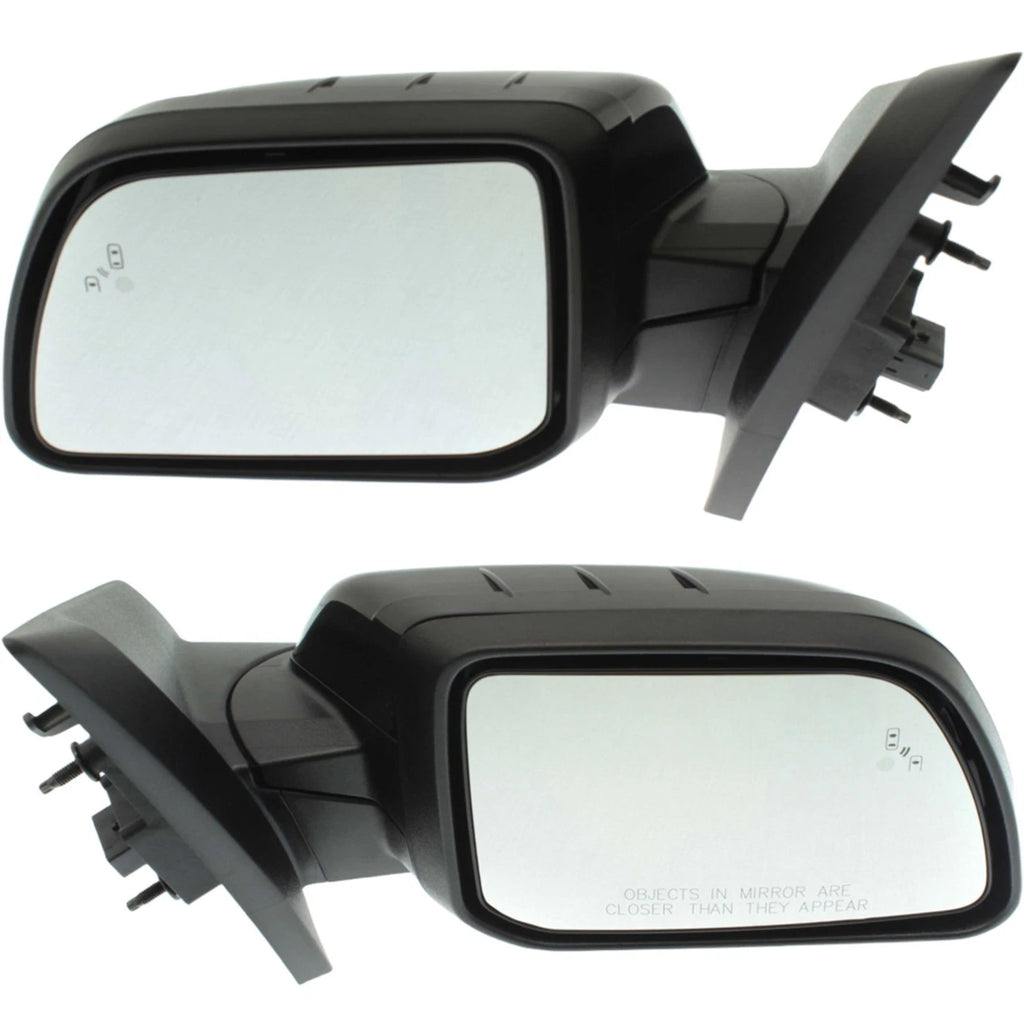 Power Heated Mirrors for Ford Edge (2011–2014) with Puddle Lamp, Blind Spot