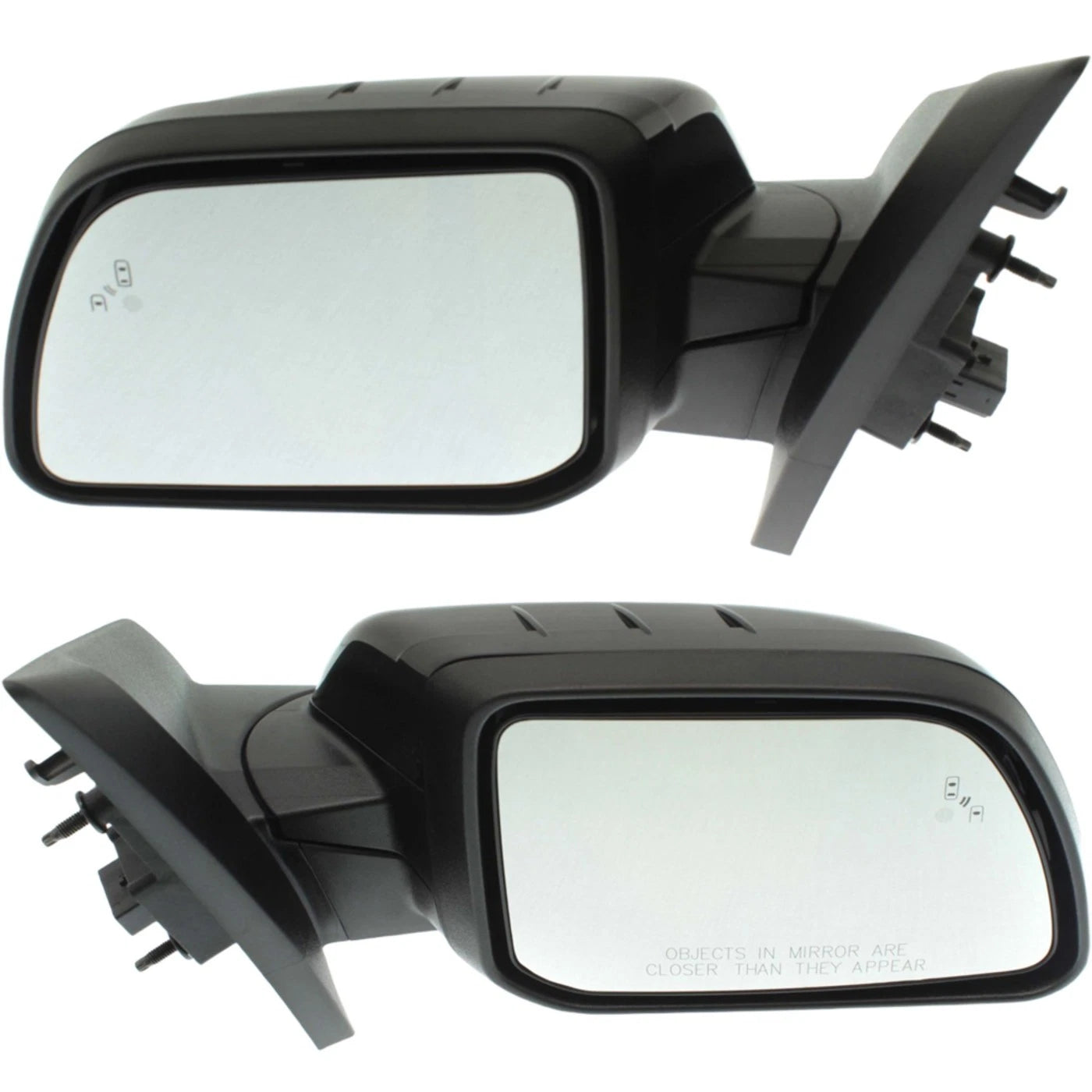 Power Heated Mirrors for Ford Edge (2011–2014) with Puddle Lamp, Blind Spot