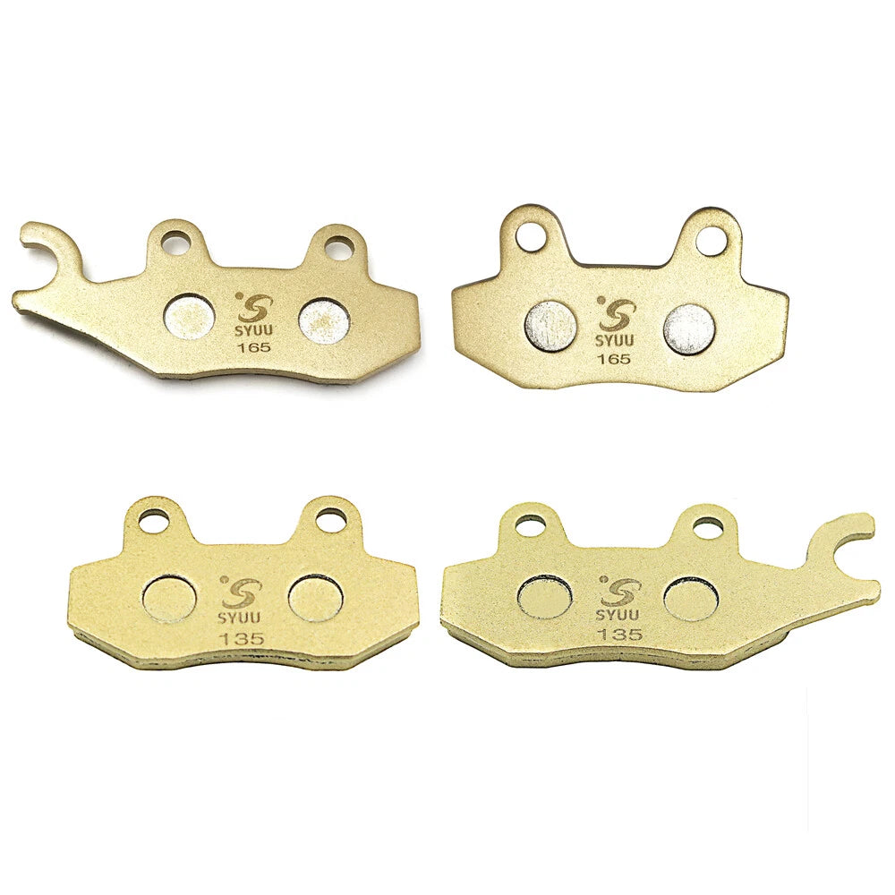Set of 2 Brake Pads FA135 FA428 for Yamaha Raptor YFM 700 R (2006–2010)