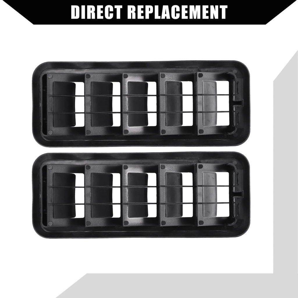 Set of 2 Back Panel Air Vent Grilles for GMC Chevrolet Silverado 