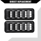 Set of 2 Back Panel Air Vent Grilles for GMC Chevrolet Silverado 