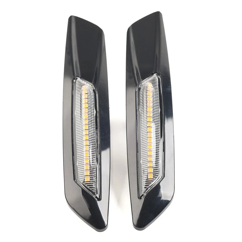 Sequential Front Fender Side Marker LED Lights for BMW 1 3 5 Series (2006-2013)