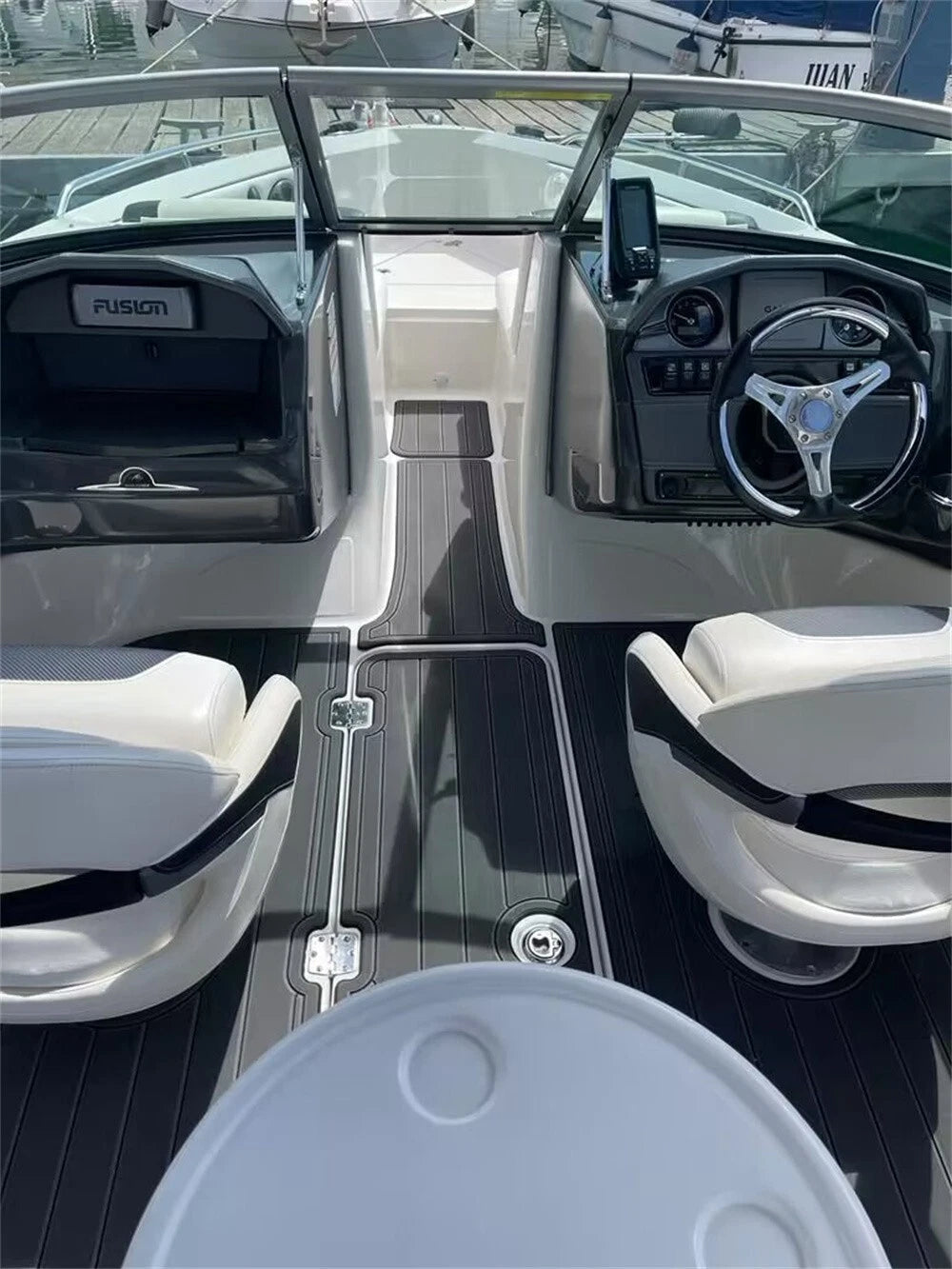 EVA Foam Faux Teak Deck Floor Mat for Monterey 197 FS (2018)