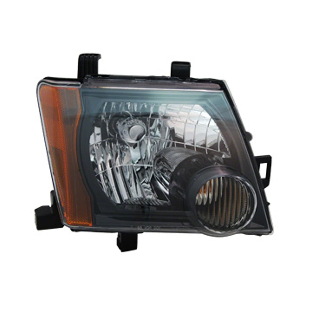 Replacement Black Passenger Side Headlight Assembly For 2009-2015 Nissan Xterra