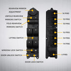 Door Window Switch Panel Control for Chevrolet GMC Cadillac (2007–2014)