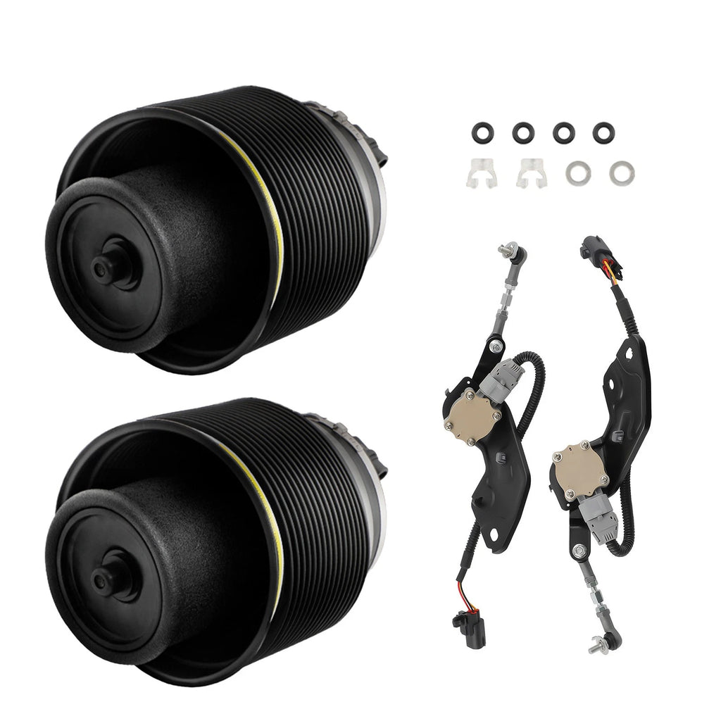 2x Rear Air Spring Bag + 2x Height Level Sensor for Lexus GX470 4Runner (2003–)