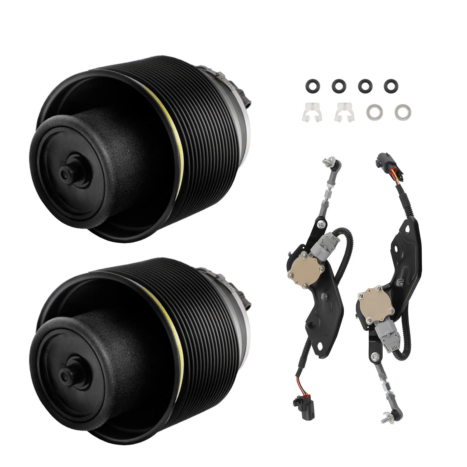 2x Rear Air Spring Bag + 2x Height Level Sensor for Lexus GX470 4Runner (2003–)