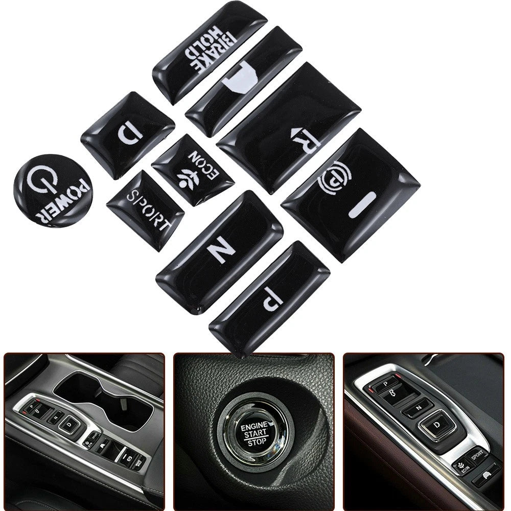 Rubber Handbrake Parking Button Cap Cover for Honda Accord