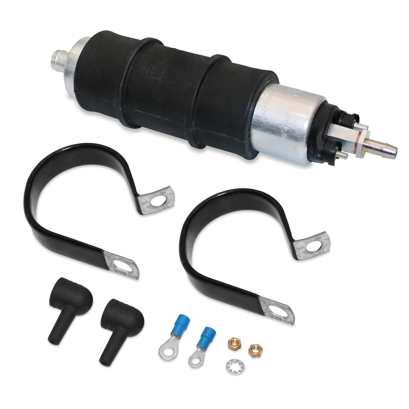 Walbro/TI GCL627 Universal Inline Fuel Pump with Mounting Hardware