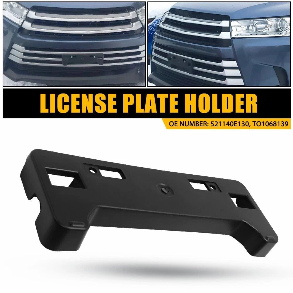 Front License Plate Frame for Toyota Highlander (2017–2019)