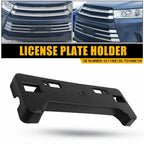 Front License Plate Frame for Toyota Highlander (2017–2019)