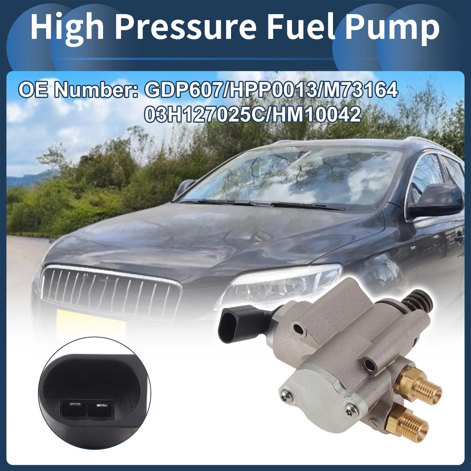 High Pressure Fuel Pump for VW Touareg (2007–2010) & Audi Q7 (2007–2009) No. 03H127025C
