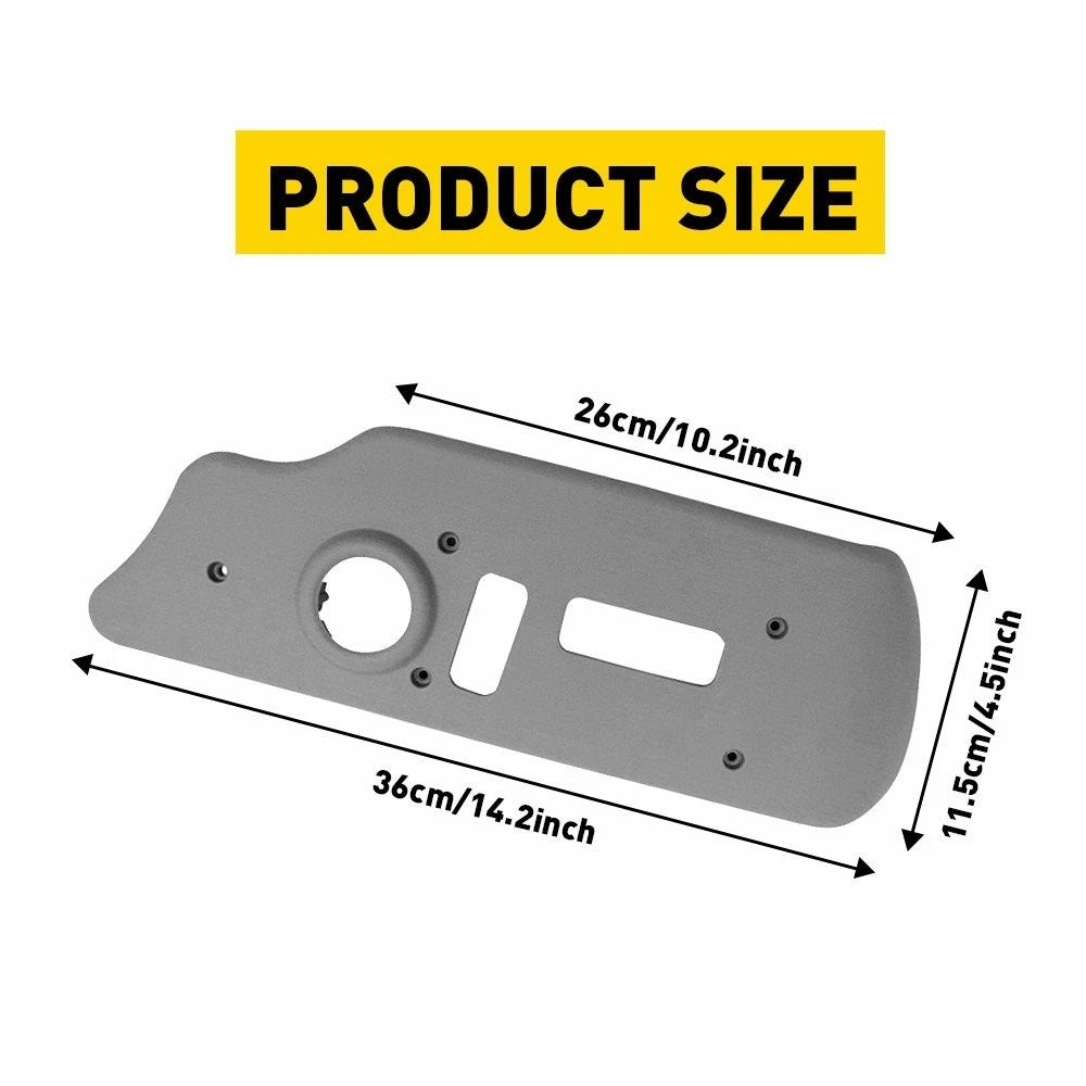 Power Seat Switch Bezel for Chevrolet Silverado Tahoe (2003â2007) Gray