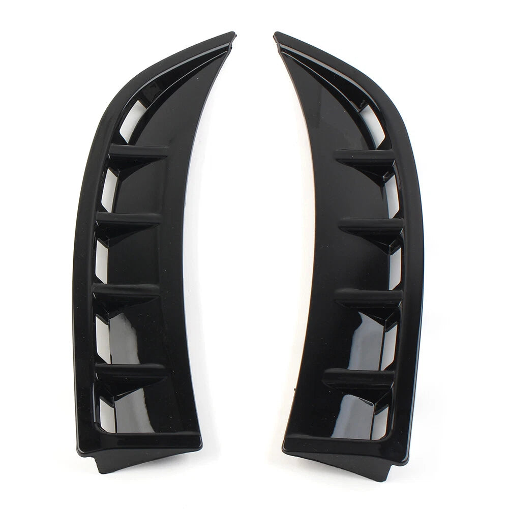 2X Front Bumper Vent Hood Fender for Benz CLA C118 (2020–Present) Black GZ