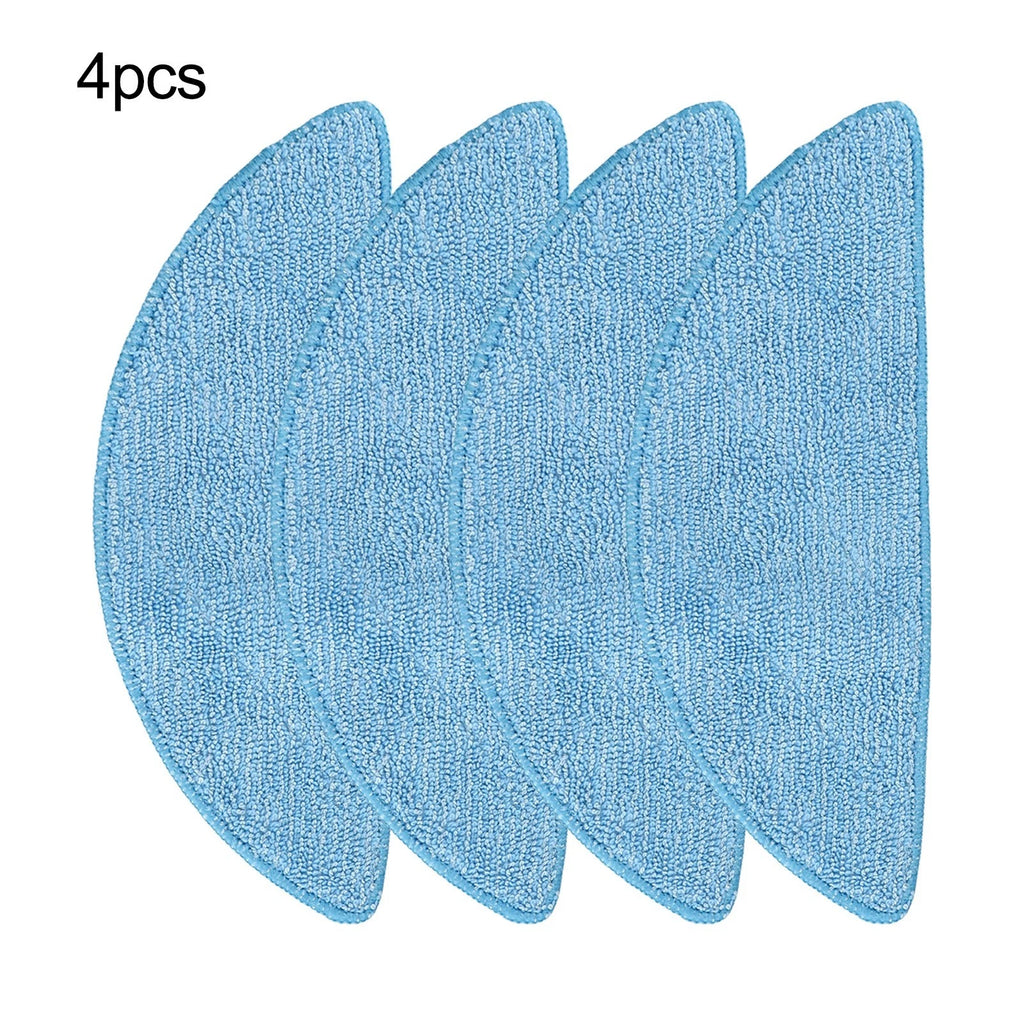 Set of 4 Mop Cloths for BPMIO B12 Robot Vacuum Cleaner