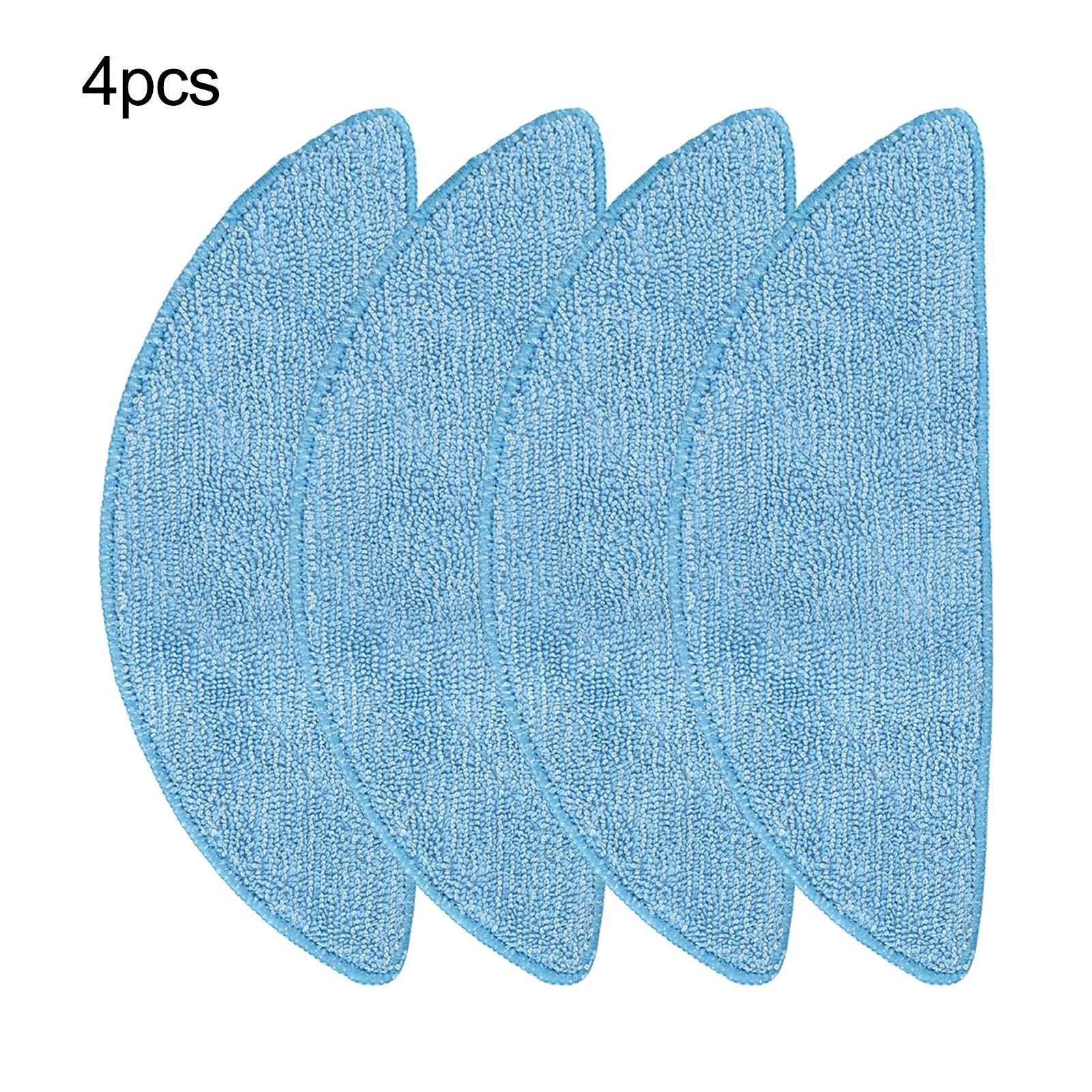 Set of 4 Mop Cloths for BPMIO B12 Robot Vacuum Cleaner