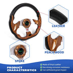 13 Inch Steering Wheel for Golf Cart (EZGO/Club Car/Yamaha)