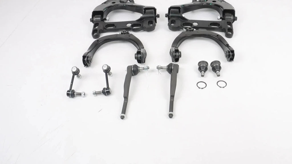 10pc Front Control Arms Suspension Kit for GMC Envoy Buick Rainier (2004-2007)