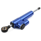 CNC Steering Damper Stabilizer for Motorcycle - Blue