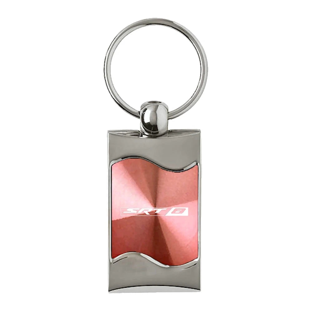 Pink Rectangular Wave Keychain - Officially Licensed for SRT8