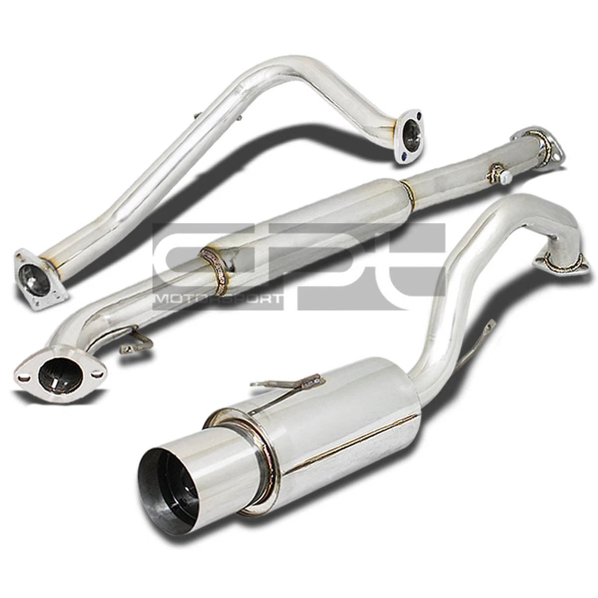 Stainless Catback Exhaust System for Eclipse Talon (1995–1999) 4.5" Tip
