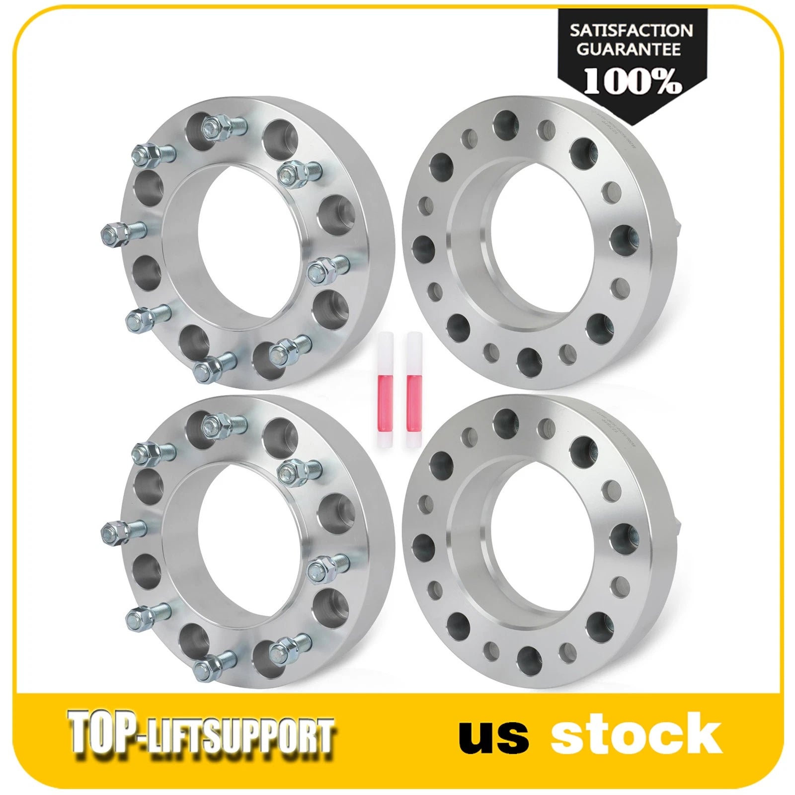 Set of 4 Wheel Spacers for Ram 3500 Dually (2019–2024)