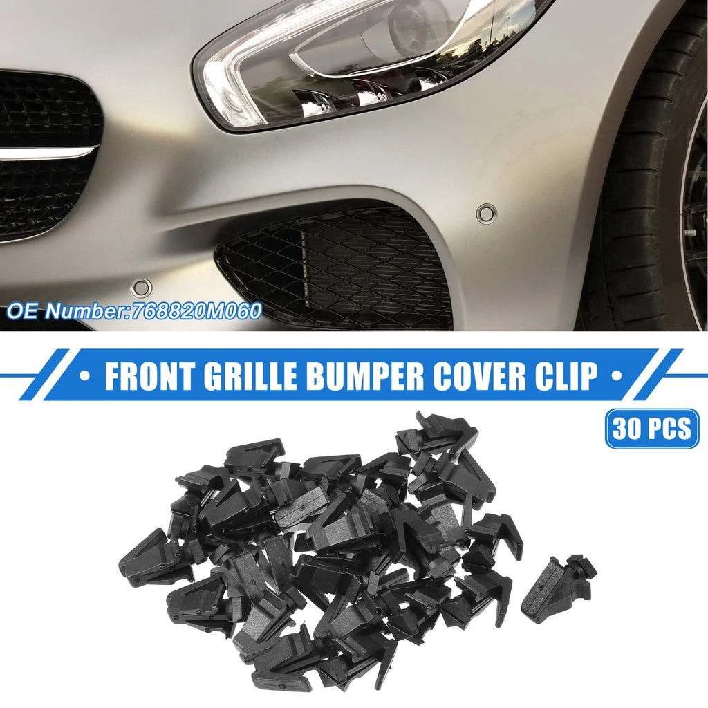 30 Pcs Front Grille Bumper Cover Clip for Nissan Altima (2002–2004)