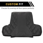 Cargo Liner Rear Trunk Mat for Porsche Panamera (2010-2023) Diamond Pattern TPE