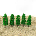 40Pcs 6cm Model Trees for HO OO Scale Train Railroad Layout