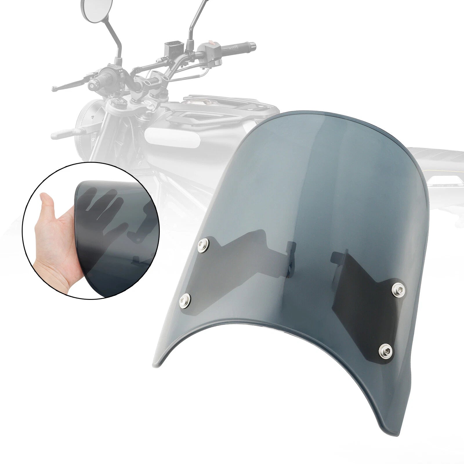 Windshield Windscreen for Husqvarna Vitpilen 401 Svartpilen 401 (2019–2023)