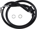 Brake Line +4" Black for Harley-Davidson Softail (2018–2022) 618620-4BLK