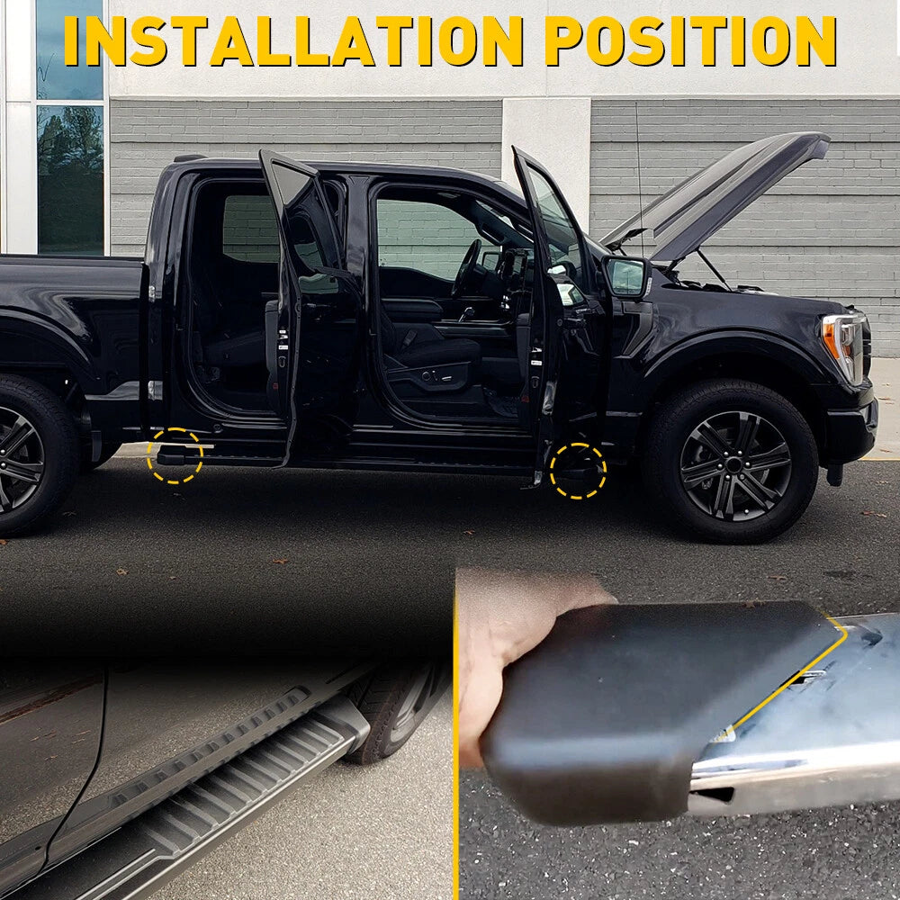 Rear Cap End Right Running Board for Ford F150 (2015–2022)