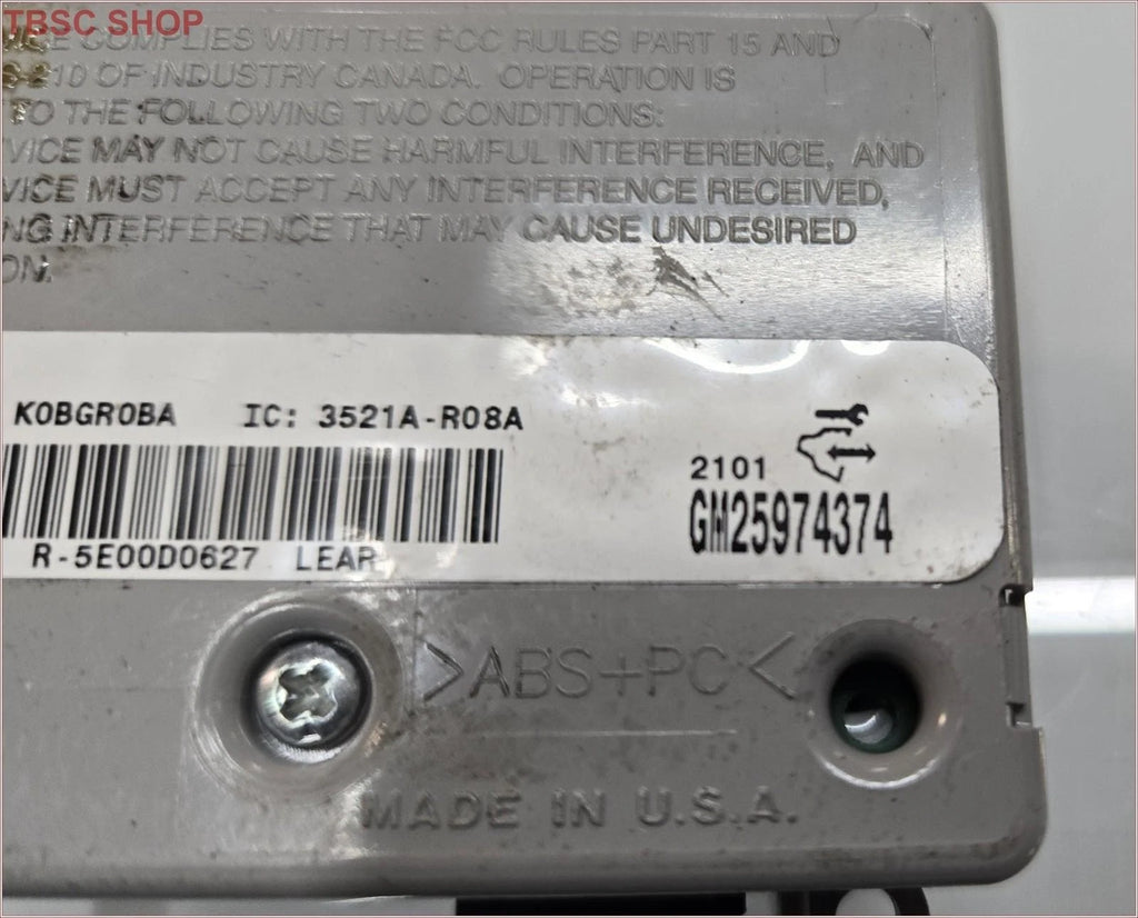 Keyless Entry Module for Aura HHR G5 G6 Malibu (2008–2012) GM25974374