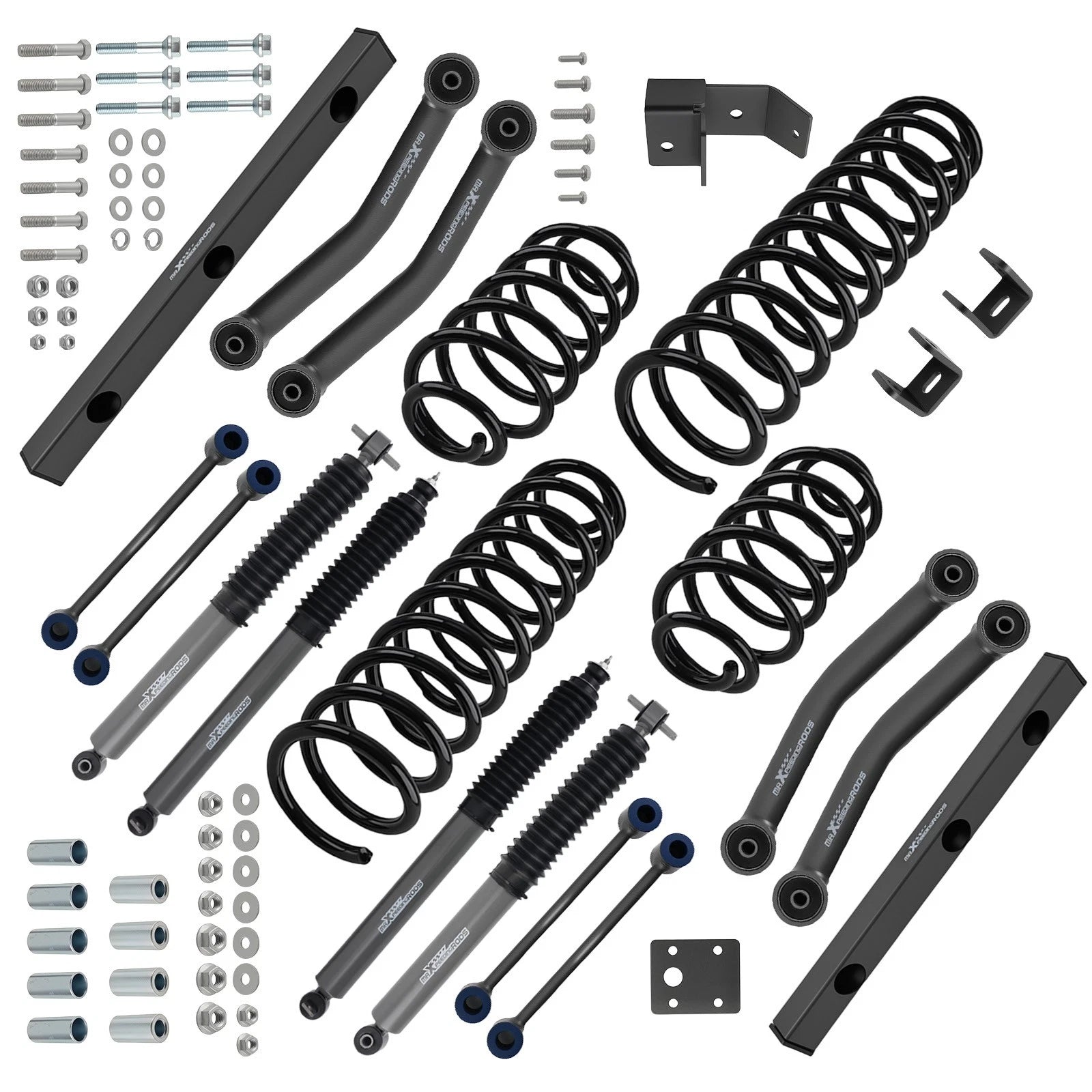 4 Inch Suspension Lift Kit for Jeep Wrangler TJ 4WD (1997–2002) w/Shocks