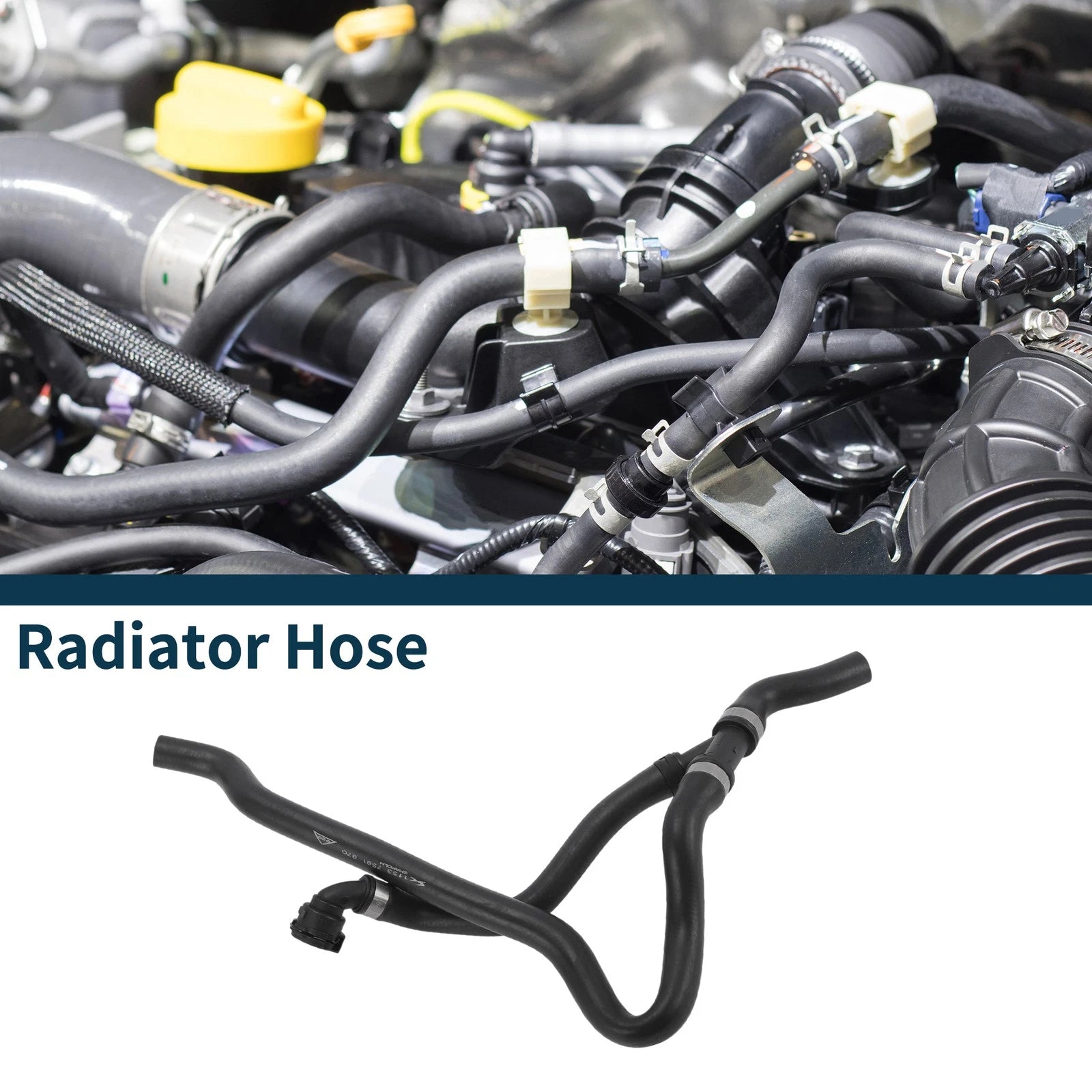 Radiator Hose No. 11537581870 for BMW 523i 528i 530i 