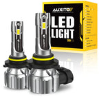 AUXITO 9005 HB3 LED Headlight Bulb Kit for Various Vehicles (6500K)