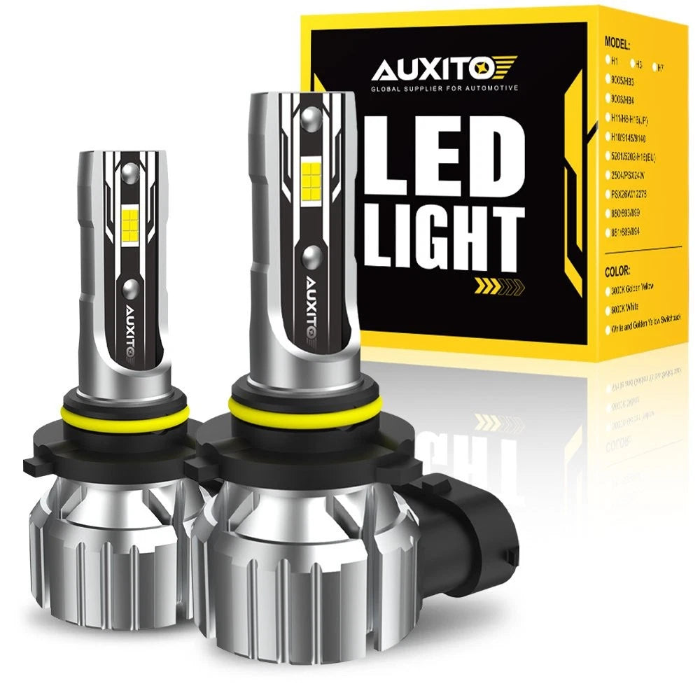 AUXITO 9005 HB3 LED Headlight Bulb Kit for Various Vehicles (6500K)