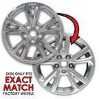 17" Chrome Wheel Skins Replacement for 2016-2017 Chevy Equinox