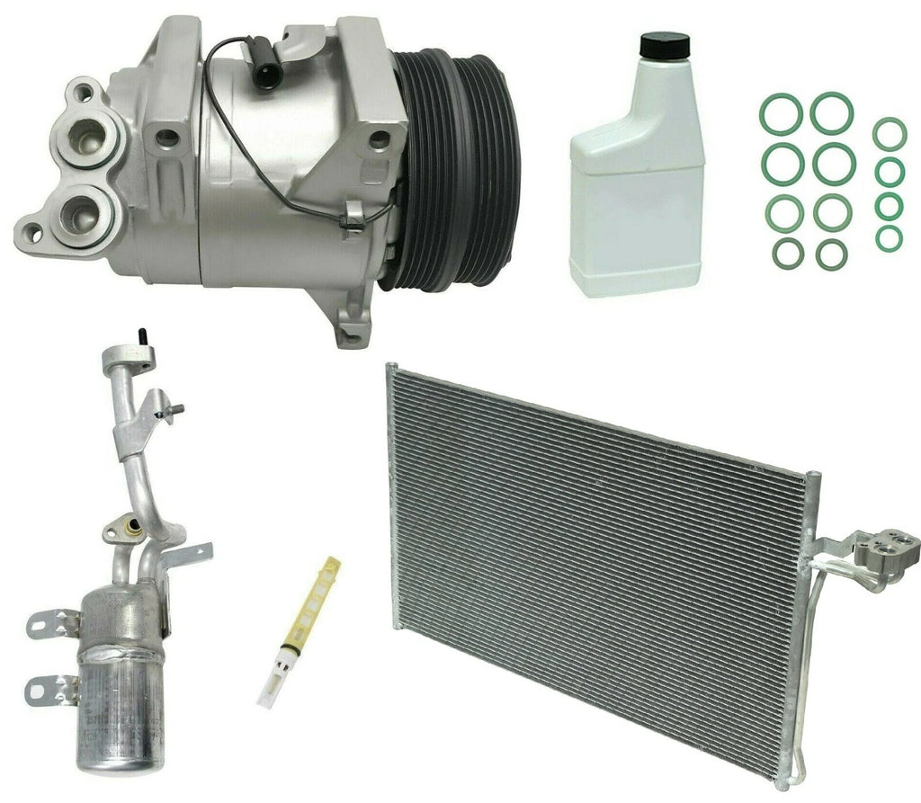 AC Compressor Kit Replacement with Condenser for Nissan Pathfinder (2005–2012)