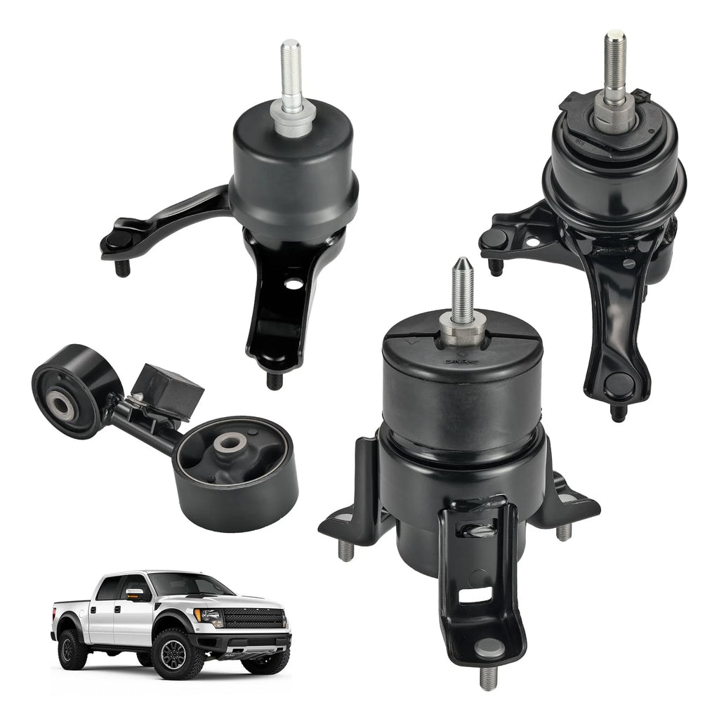 Set of 4 Engine Motor Mounts for Toyota Camry 2.4L (2007–2011)