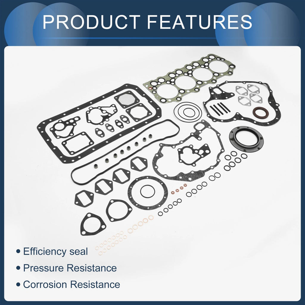 Cylinder Head Gasket Kit ME997273 for Mitsubishi 4D32 (1 Set)