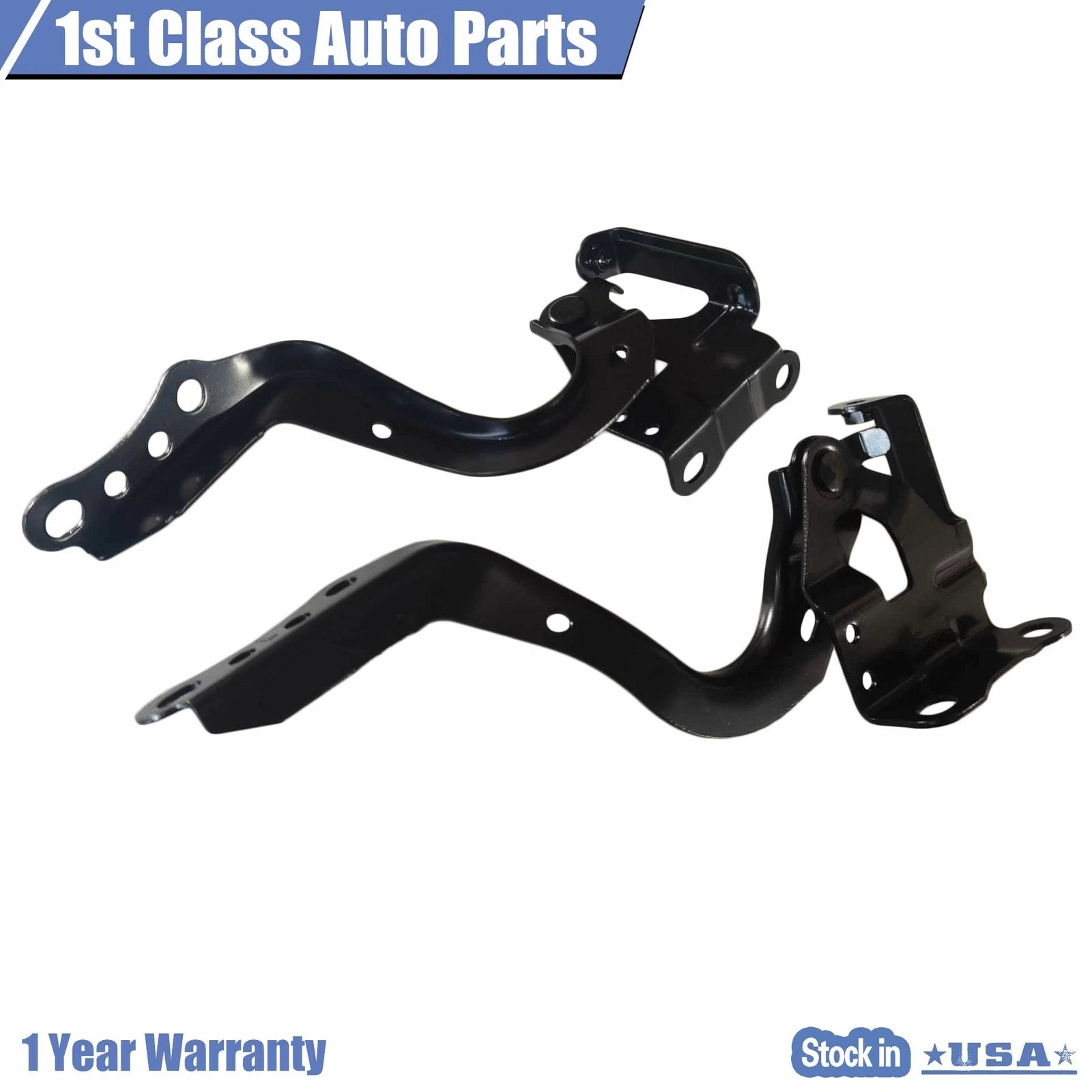 Set of 2 Hood Hinges for Toyota Prius (2016–2022)