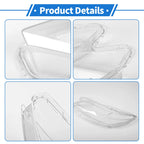 1 Pcs Headlight Lens Cover for Honda CR-V (2015–2016) PC Clear