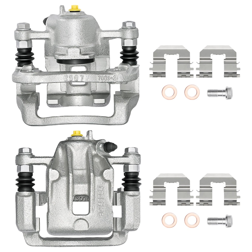 Rear Disc Brake Calipers Pair for Hyundai Sonata (2008–2010) 19-B3413A