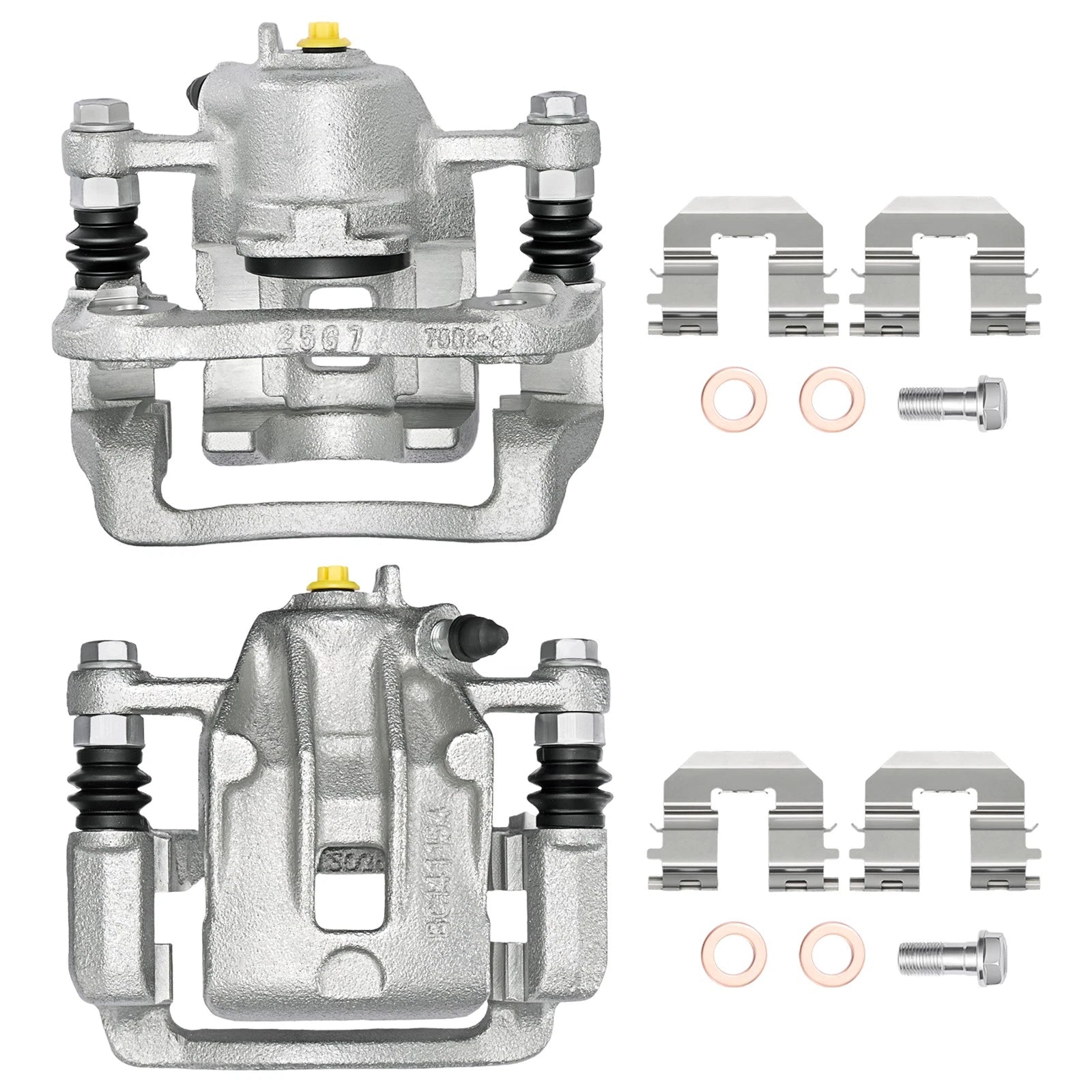 Rear Disc Brake Calipers Pair for Hyundai Sonata (2008–2010) 19-B3413A