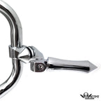 2.5" Chrome Foot Pegs for Harley Sportster Dyna Touring Soft